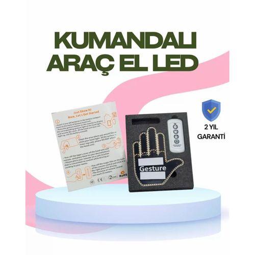 Yüksek Görünürlüklü Otomobil Jest Işığı – 3 Modlu Led Arka Cam Aksesuarı, Pratik Ve Eğlenceli