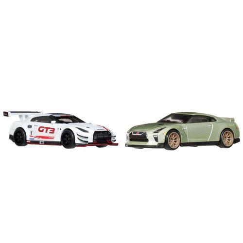 1:64 Premium Car Culture 2'li Paket Nissan Gt-R Nismo Gt3 Ve Nissan Gt-R (R35) JBL05