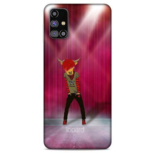 Samsung Galaxy M31s Kılıf FunnyMaX (27) Tasarımlı Kılıf Fuşya