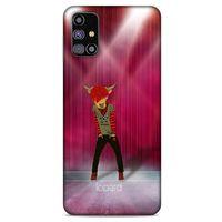 Samsung Galaxy M31s Kılıf FunnyMaX (27) Tasarımlı Kılıf Fuşya