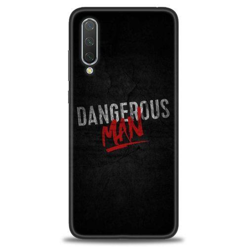 Xiaomi Mi 9 Lite Kılıf HD Baskılı Kılıf - Dangerous Man + Tam Ekran Koruyucu