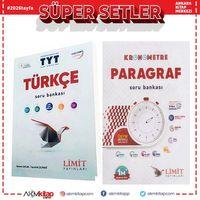 Limit TYT Türkçe ve Kronometre Paragraf Soru Bankası Seti 2 Kitap