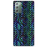 Samsung Galaxy Note 20 Kılıf Dragons (1) Kılıfı Ejderha Pulları Rainbow