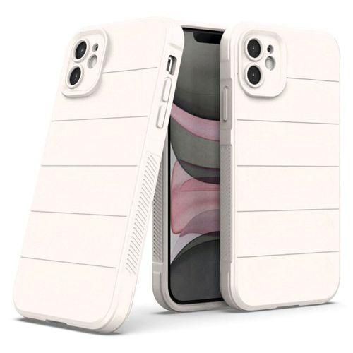 iPhone 11 Kılıf Optimum Silikon - Krem