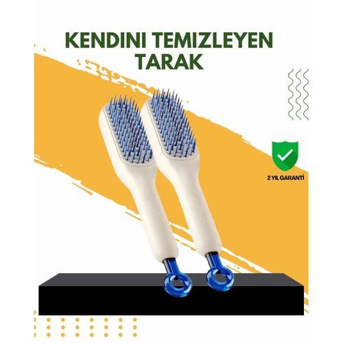 Otomatik Temizlemeli Saç Fırçası – Ergonomik Tasarım, Masaj Etkili, Elektriklenmeyi Önleyici