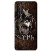 Xiaomi Mi Note 10 Lite Kılıf HD Desen Baskılı Arka Kapak + Temperli Cam - Bozkurt Göktürk