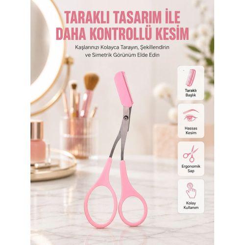 Mini Taraklı Kaş Düzeltici – Hassas Şekillendirme Ve Taşınabilir Tasarım