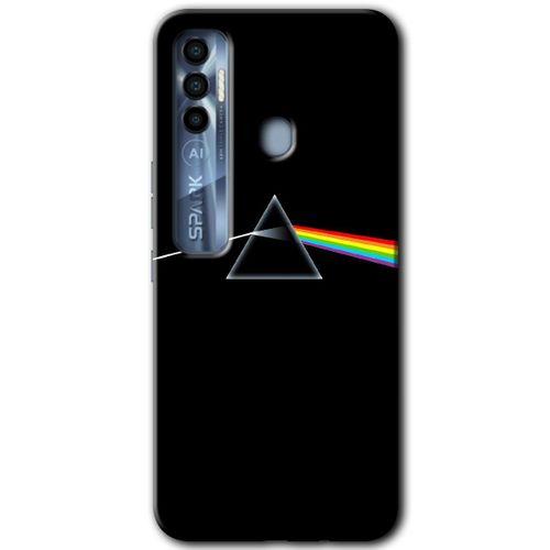 Potkal Hediye Fabrikası Tecno Spark 7 Pro Kılıf HD Desen Baskılı Arka Kapak - Dark Side