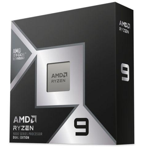 AMD RYZEN 9 9950X3D2 Dual Edition 16 Core, 4,30-5.60GHz, 208Mb Cache, 200W,  AM5 Soket, BOX (Kutulu) (Dahili Grafik VAR, Fan YOK)