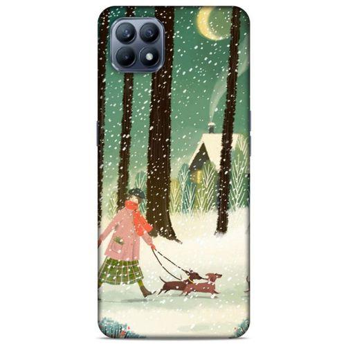 Huawei P40 Lite Kılıf Snowix (39) Liquid Crystal Kılıf Karışık Renkli