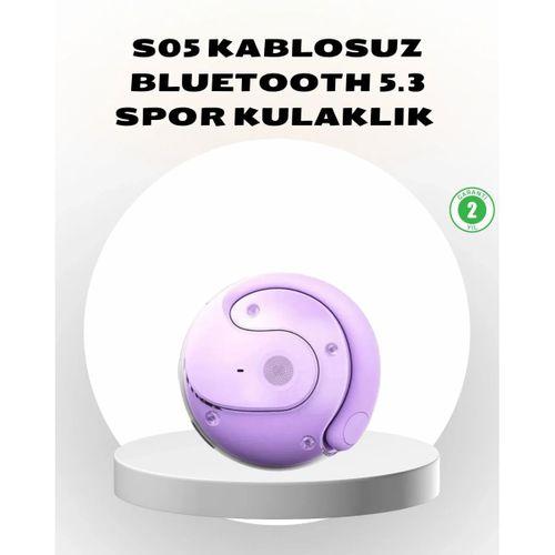 S05 Kablosuz Kulaklık Bluetooth 5.3 Ipx4 Su Geçirmez Stereo Ses Otomatik Bağlantı