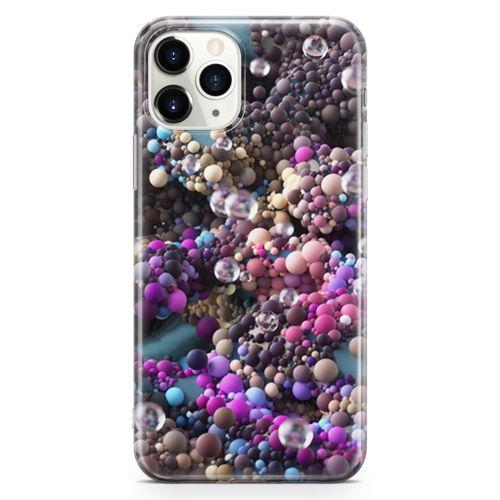 Apple iPhone 11 Pro Max Kılıf Draje Çikolata Arka Kapak Koruma Desenli Full Koruyucu