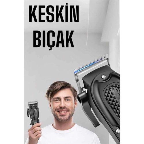 Sıfır Tıraş Makinesi Dijital Göstergeli Paslanmaz Çelik Bıçaklı Taşınabilir