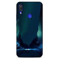 Lopard Xiaomi Redmi Note 7 Uyumlu Kılıf Gece'S (13) Silikon Kap Yeşil
