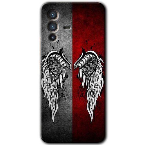 Potkal Hediye Fabrikası Vivo V23 5G Kılıf HD Desen Baskılı Arka Kapak - Lucifer