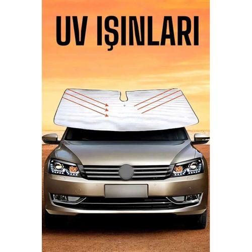 Oto Güneşlik Tüm Araç Tiplerine Uygun Isı Önleyici