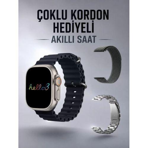 Akıllı Saat Yeni Nesil Bluetooth Bağlantılı Uyku Sağlık Takibi Gps Ve Nfc Uyumlu