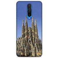 Xiaomi Redmi K30 Kılıf Dünya Mimarisi (36) Glitter Kılıf La Sagrada Familia