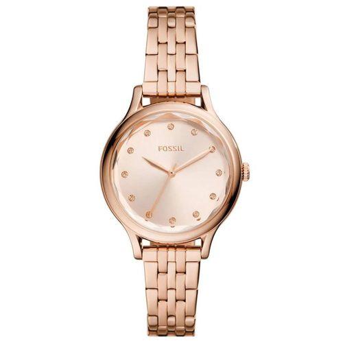 Fossil FBQ3862 Quartz Çelik Rose Gold 34 mm Kadın Kol Saati