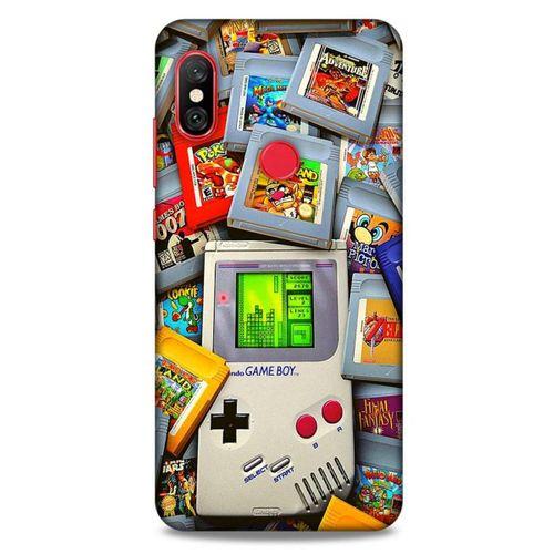 Retro (50) Desen Shockproof Kılıf Renkli Xiaomi Mi A2 Lite Kılıf