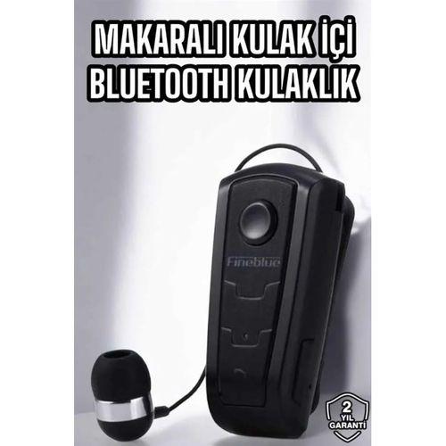 Makaralı Bluetooth Kulaklık Çağrı Cevaplama Kablolu Uzun Pil Ömrü