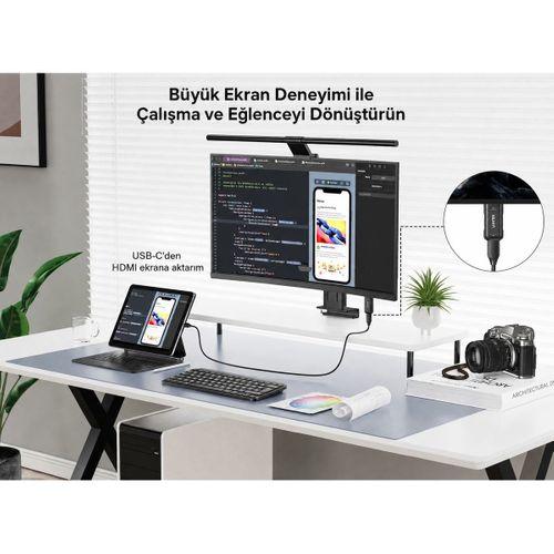 UNITEK USB-C F TO HDMI M ADAPTOR (V1187ABK01)