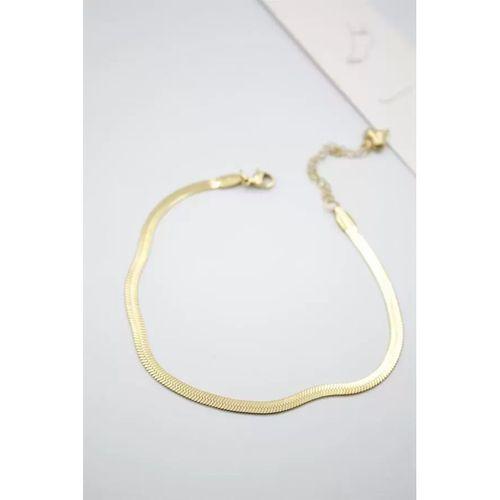 İtalyan Zincir Halhal - Altın