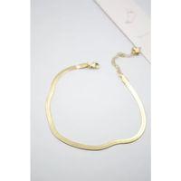 İtalyan Zincir Halhal - Altın