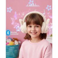 Kablosuz Peluş Bluetooth Kulaklık Mikrofonlu Şarjlı Müzik Çalar