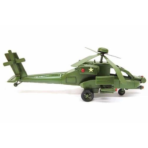Dekoratif Metal Helikopter Dekoratif Biblo Hediyelik