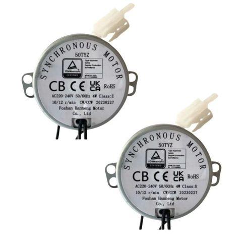 2 Adet 50 Tyz 10 12 Rpm Kuluçka Motoru Viyol Çevirme