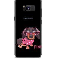Zoologix (32) Samsung Galaxy S8 Şeffaf Kılıf Silikon Desenli