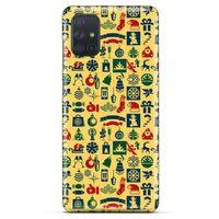 Yılbaşı Süsleri 12 Samsung Galaxy M51 Kılıf Silikon Kapak