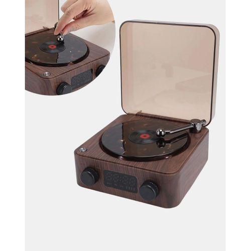 Saatli Gece Işıklı Hoparlör – Modern Ve Vintage Tasarım Yeni Nesil