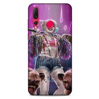 Huawei P Smart Z Uyumlu Kılıf Harley Quinn (35) Fit Design Kılıf Lavanta pembesi