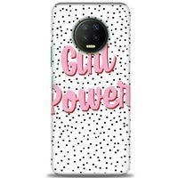 Infinix Note 7 Kılıf HD Baskılı Kılıf - Girl Power + Tam Ekran Koruyucu