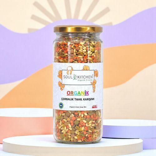 Organik Çorbalık Tahıl Karışımı cam 400gr
