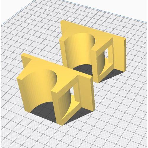 Xiaomi Schooter Çanta Tutma Braketi 2 Adet ABS Baskı 01067