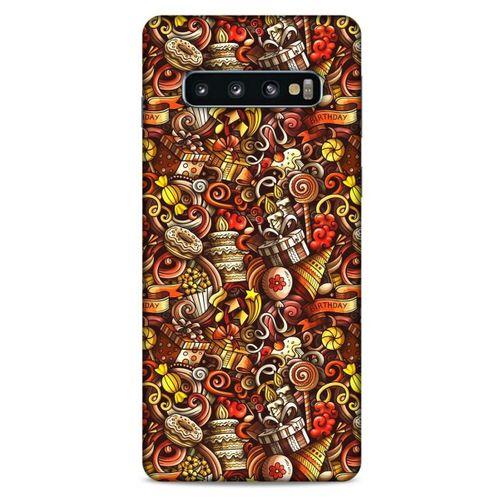 Graffitix (19) Desenli Silikon Kapak Samsung Galaxy S10 Kılıf