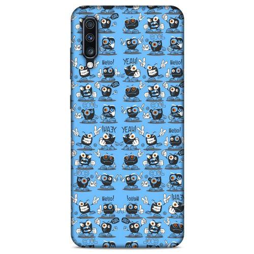 Animax Hello Monster Samsung Galaxy A70s Kılıf Desenli Silikon