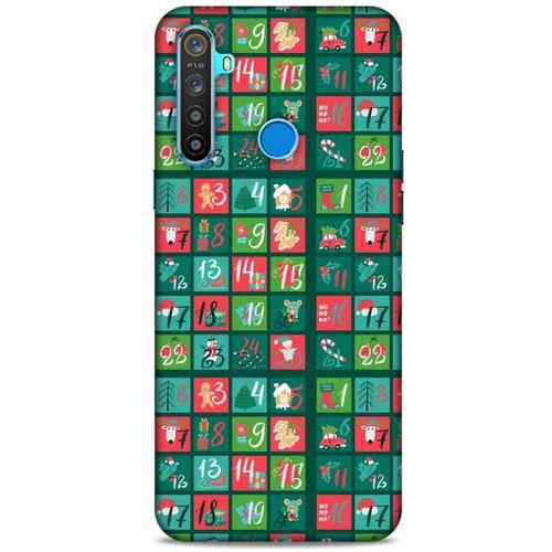 Yılbaşı Süsleri 18 Oppo Realme 5i Kılıf Silikon Kapak