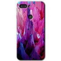 MRCİLETİSİM General Mobile GM 9 Pro Kılıf HD Desen Baskılı Arka Kapak + Temperli Cam - Abstraction Sharp