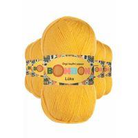 5 Adet Lüks Patik İpi Yünü Sarı 98289