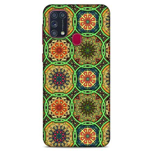 Ethnic Culture (97) Samsung Galaxy M31 Kılıf Silikon Kapak Desenli