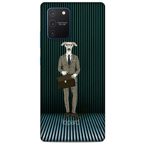 Samsung Galaxy S10 Lite Kılıf FunnyMaX (36) Glitter Kılıf Koyu Yeşil