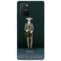 Samsung Galaxy S10 Lite Kılıf FunnyMaX (36) Glitter Kılıf Koyu Yeşil