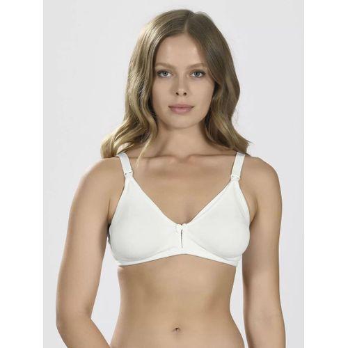 Ekru Dikişsiz Emzirme Sütyeni