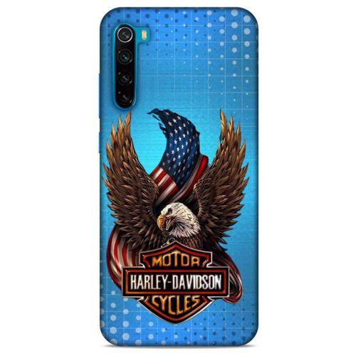 Xiaomi Redmi Note 8T Uyumlu Kılıf Motorsiklet (38) Neo Hybrid Kılıf Harley Davidson