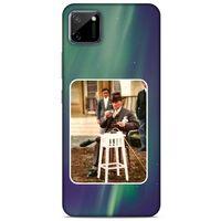 Oppo Realme C11 Kılıf Atatürk (21) Koruyucu Kapak Yeşil Gökyüzü