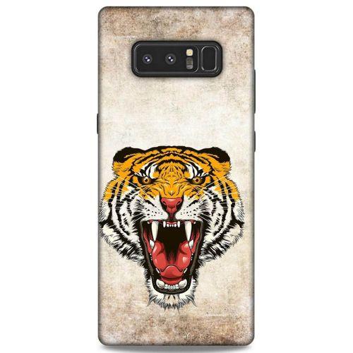 Lopard Samsung Galaxy Note 8 Uyumlu Kılıf Tattoo's (4) Koruma Kılıfı Kaplan Dövmesi